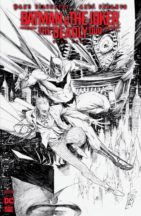 BATMAN & THE JOKER THE DEADLY DUO #4 Second Printing