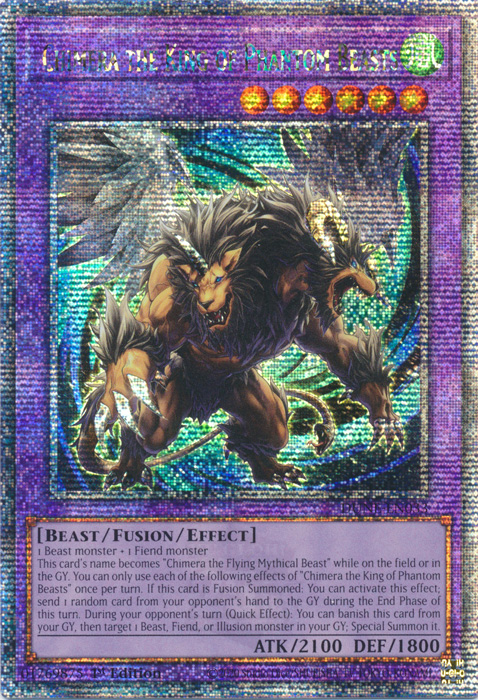 Chimera the King of Phantom Beasts (DUNE-EN033) Quarter Century Secret