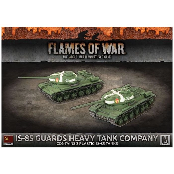 Flames of War: WWII: Soviet (SBX85) - IS-85 Guards Heavy Tank Company