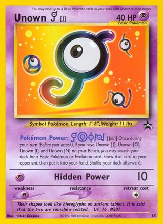 Unown [J] - WoTC Promo (PR)