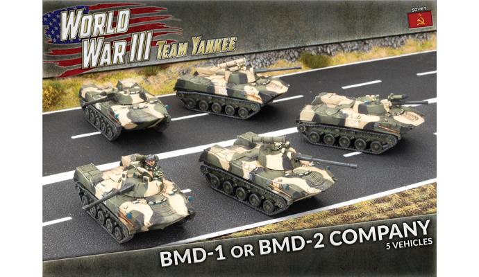 Flames of War: Team Yankee WW3: Soviet (TSBX31) - BMD Company (x5 Plas