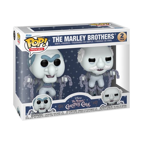 POP Figure Box Set: Muppet Christmas Carol - The Marley Brothers (2 Pa