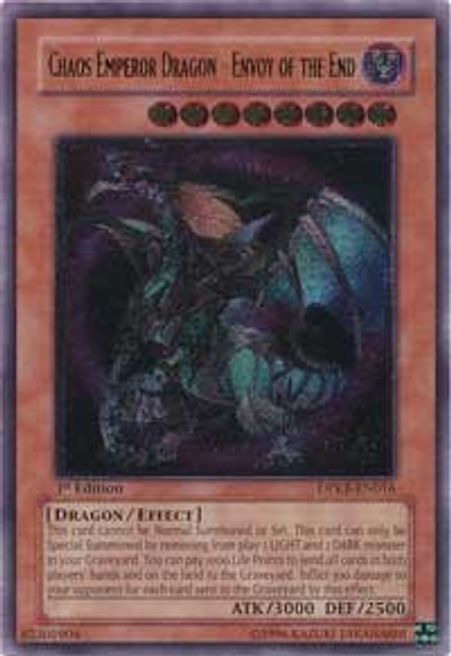 Chaos Emperor Dragon - Envoy of the End (DPKB-EN016) Ultimate Rare Mod