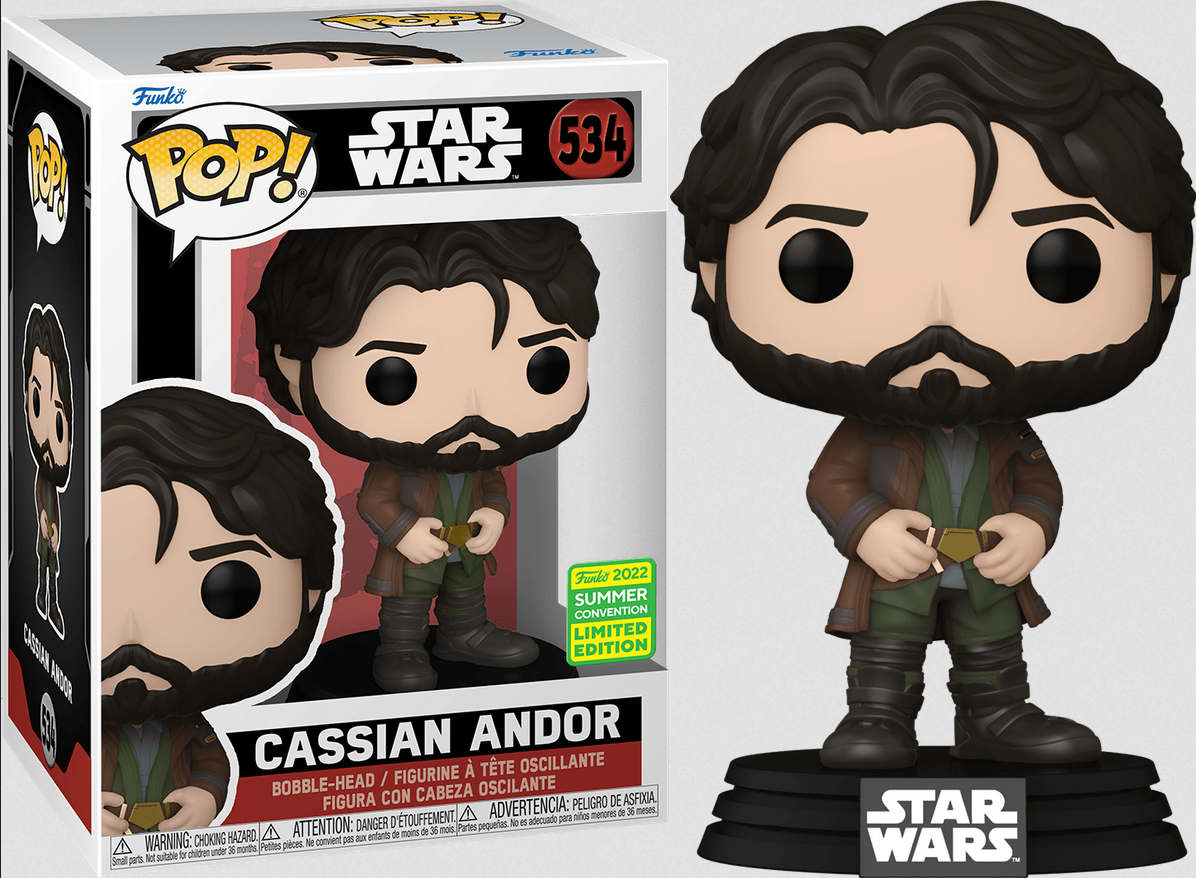 POP Figure: Star Wars #0534 - Cassian Andor (2022 Summer Convention)