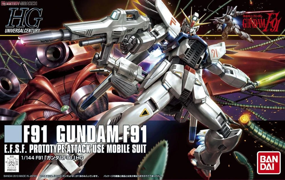 1/144 (HG-UC): Mobile Suit Gundam F91 - #167 F91 Gundam-F91 E.F.S.F. P