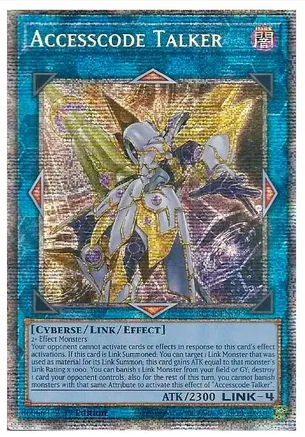 Accesscode Talker (BLCR-EN093) 1st Ed. Starlight Rare