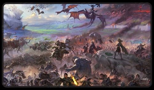 Ultra-PRO: Playmat Black Stitched - MTG: The Lord of the Rings: Tales