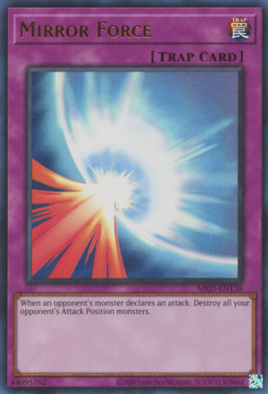 Mirror Force (MRD-EN138 (c) 2020 25th Anniversary) Ultra Rare - Near M