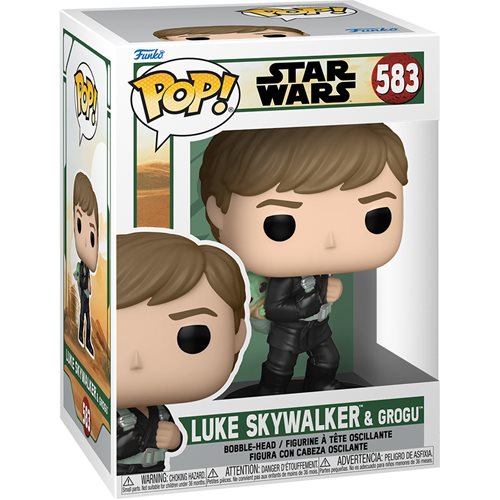 POP Figure: Star Wars The Book of Boba Fett #0583 - Luke Skywalker & G