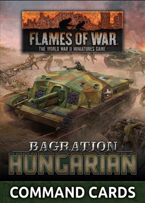 Flames of War: WWII: Command Card Pack (FW269HC ) - Bagration: Hungari