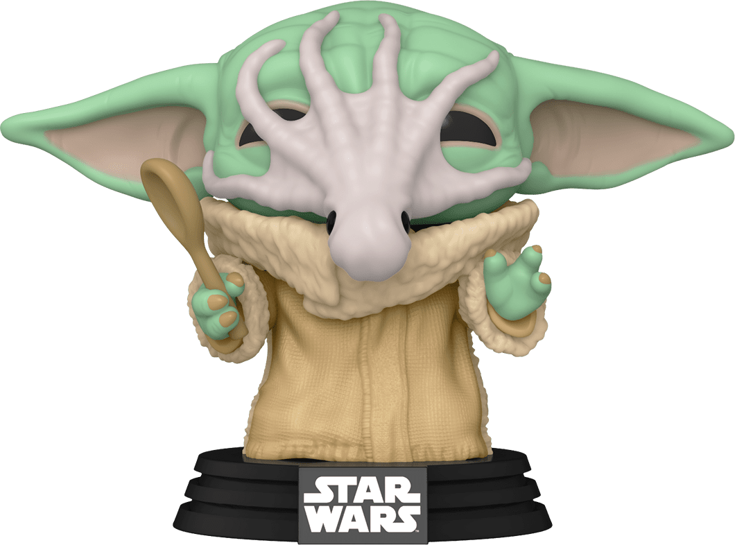 POP Figure: Star Wars The Mandalorian #0469 - Grogu with Chowder Squid