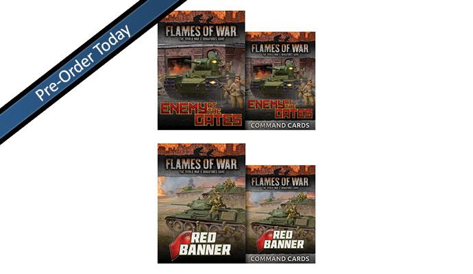 Flames of War: WWII: Unit and Command Cards (FW257-SCB) - Eastern Fron