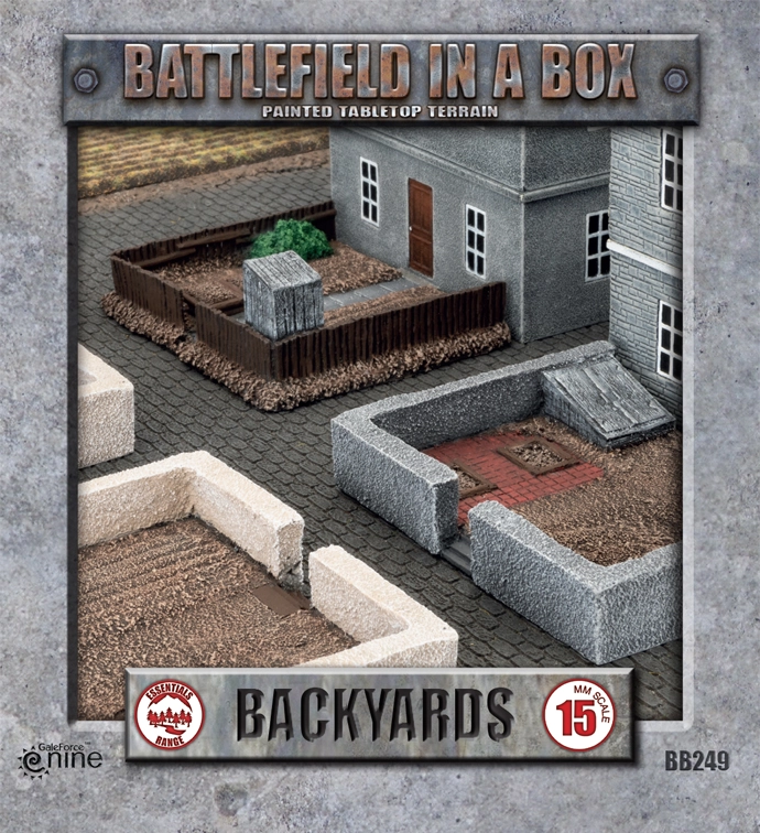Flames of War: WWII: Battlefield in a Box (BB249) - European: Backyard
