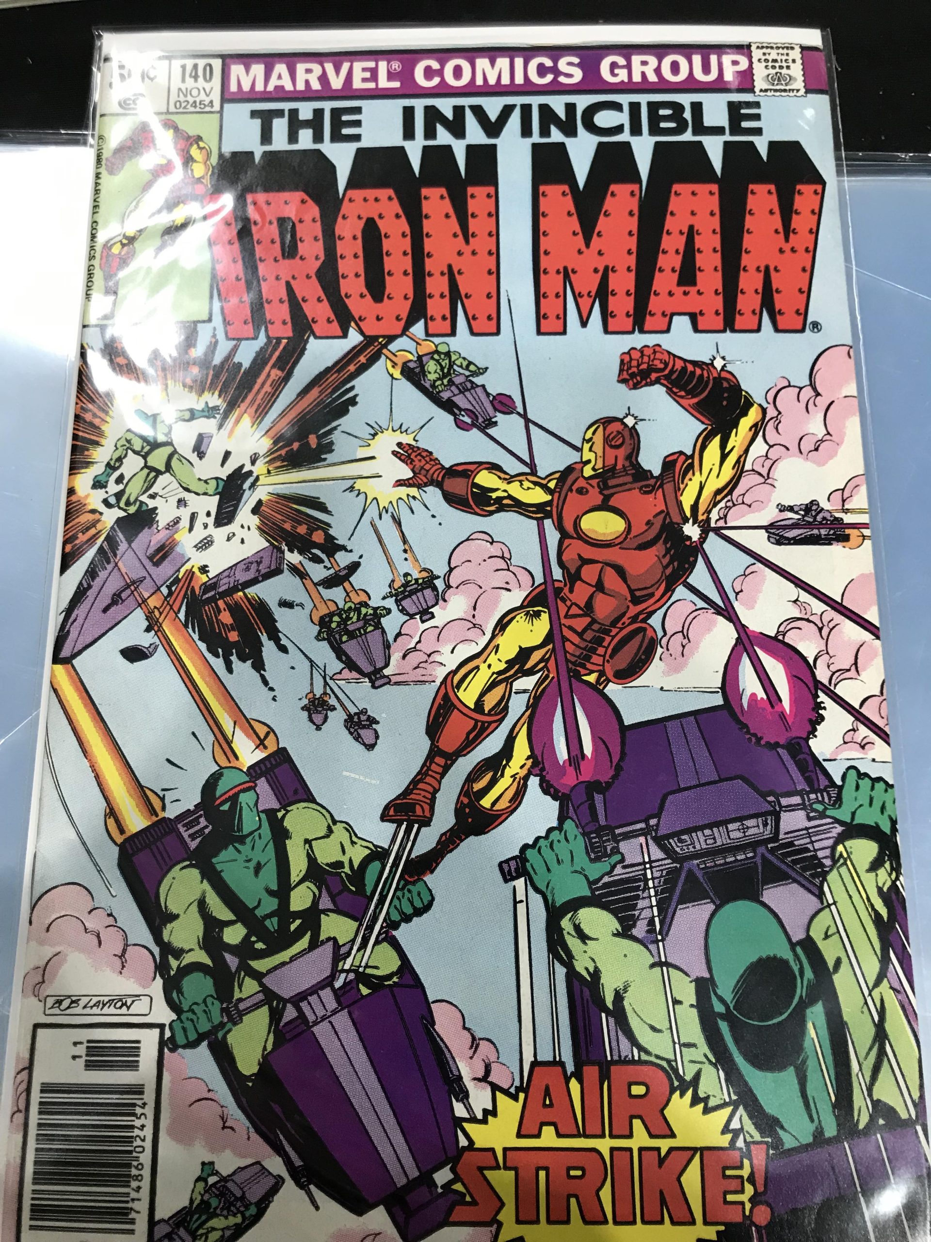 Invincible Iron Man (1980) #140