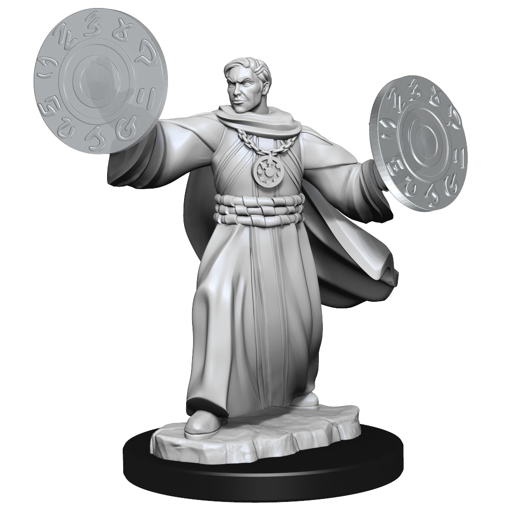 Critical Role: Unpainted Miniatures - Human Graviturgy and Chronurgy W