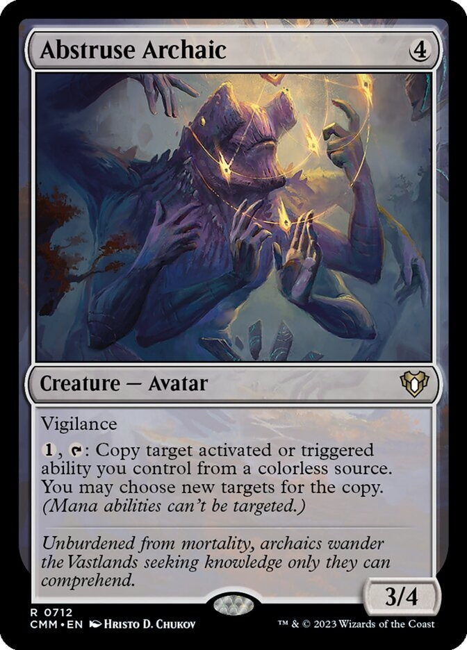 Abstruse Archaic [#0712 New Commander Cards] (CMM-R)