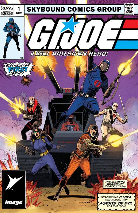 GI JOE A REAL AMERICAN HERO #1 (ONE SHOT) CVR B PAT OLIFFE LARRY HAMA