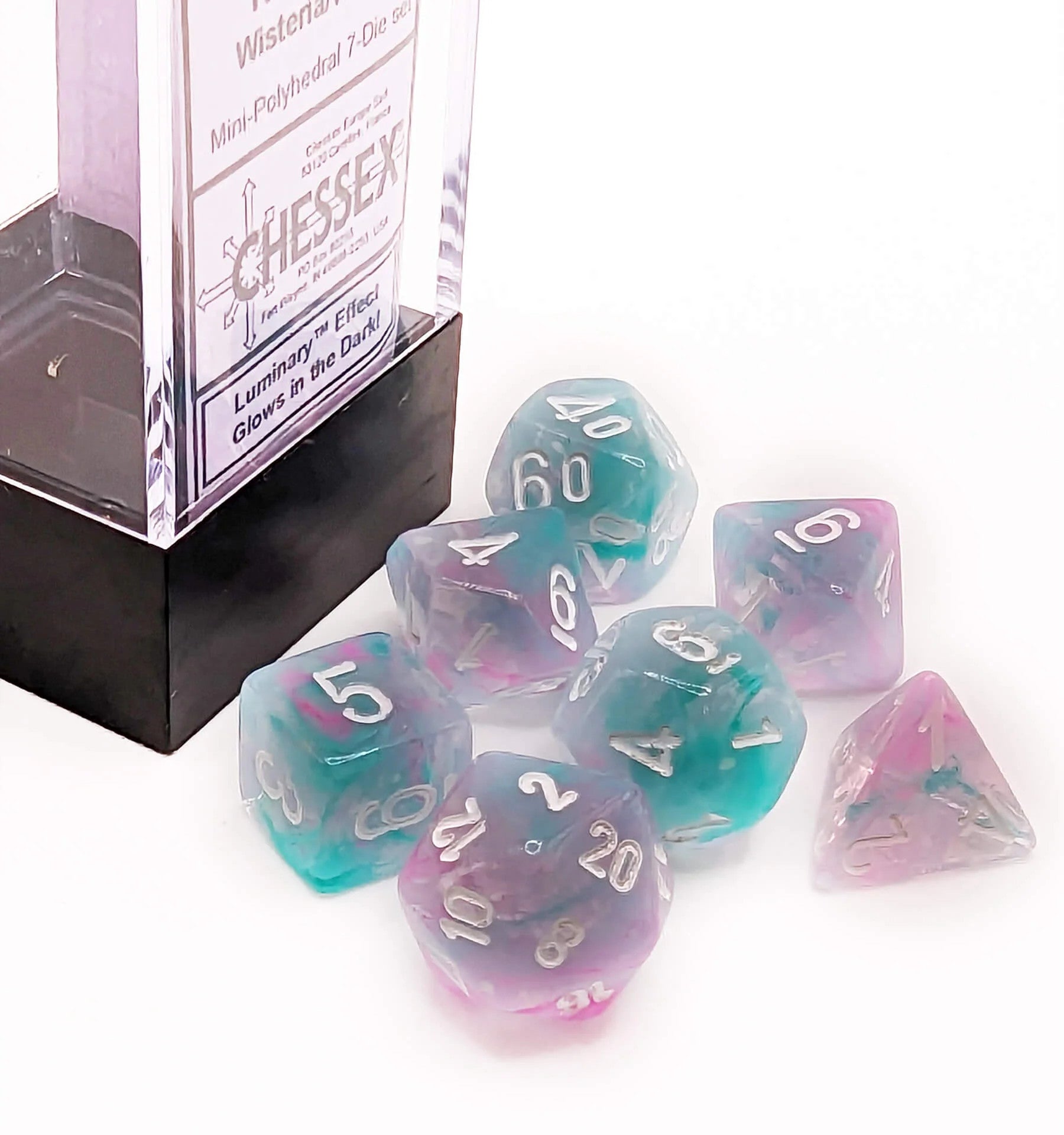 CHX20545: Nebula - Mini Poly Set Wisteria w/white (7)