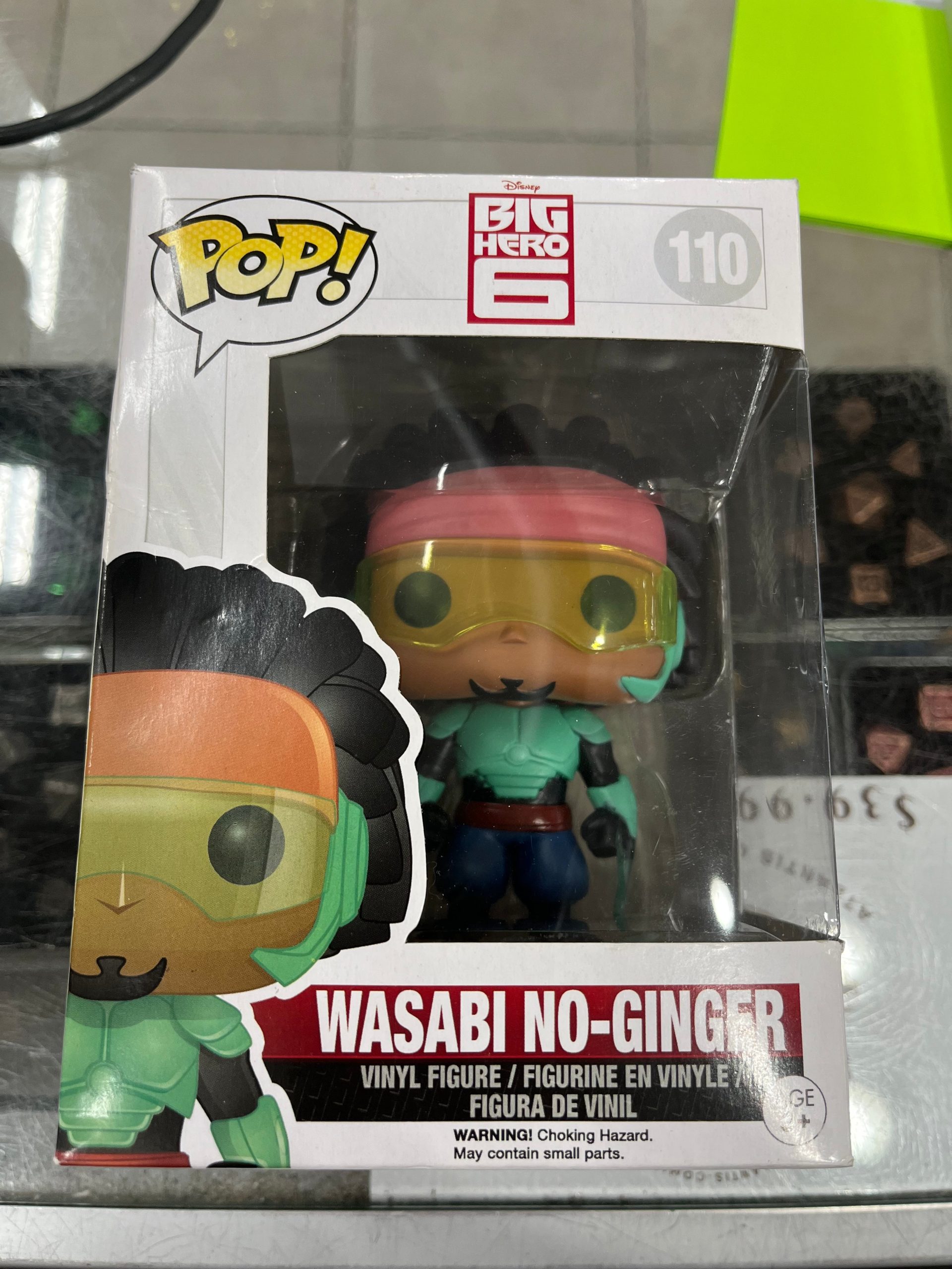 POP Figure: Disney Big Hero Six #0110 - Wasabi No-Ginger (Heavy Box Da