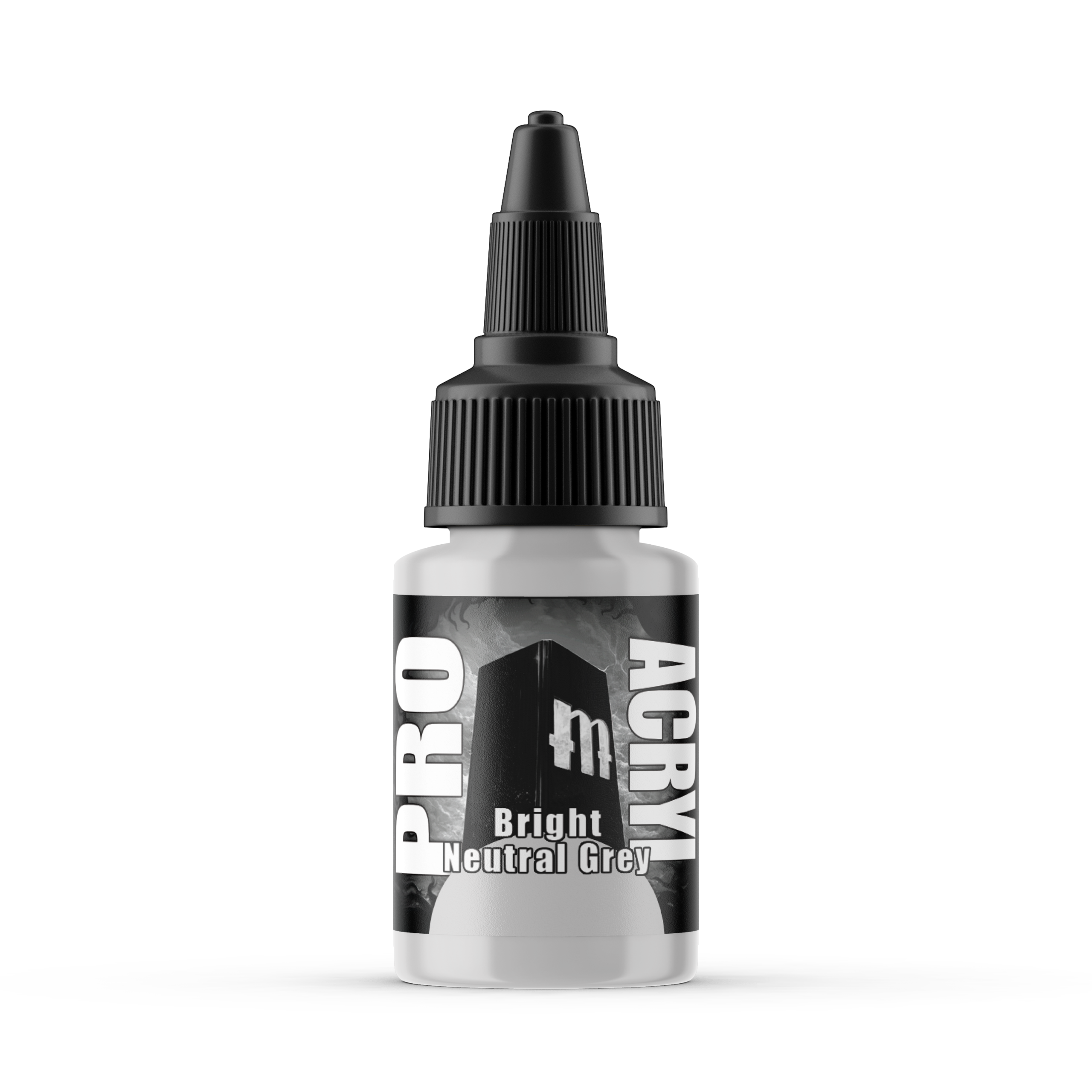 Monument Hobbies: PRO Acryl - 045 Bright Neutral Grey (22mL)