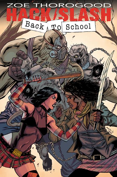 HACK SLASH BACK TO SCHOOL #1 (OF 4) CVR D TIM SEELEY TWD 20TH ANNV TEA