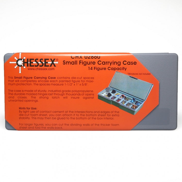 CHX02860: Chessex Figure Storage Box (Small) 14ct