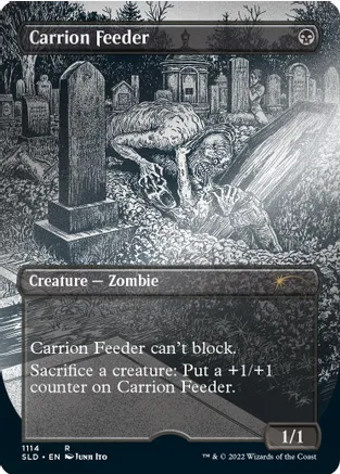 Carrion Feeder (SLD-R) Foil Etched Borderless