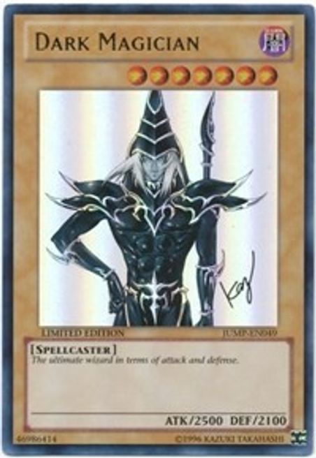 Dark Magician (JUMP-EN049) Ultra Rare Limited Ed