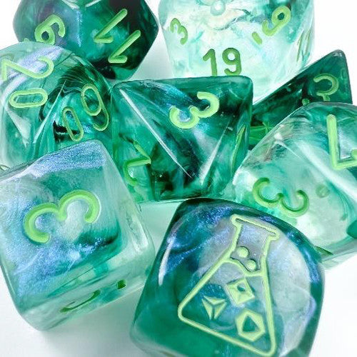 CHX30054: Borealis - Poly Set Kelp w/light green (Luminary) (7) (Lab D