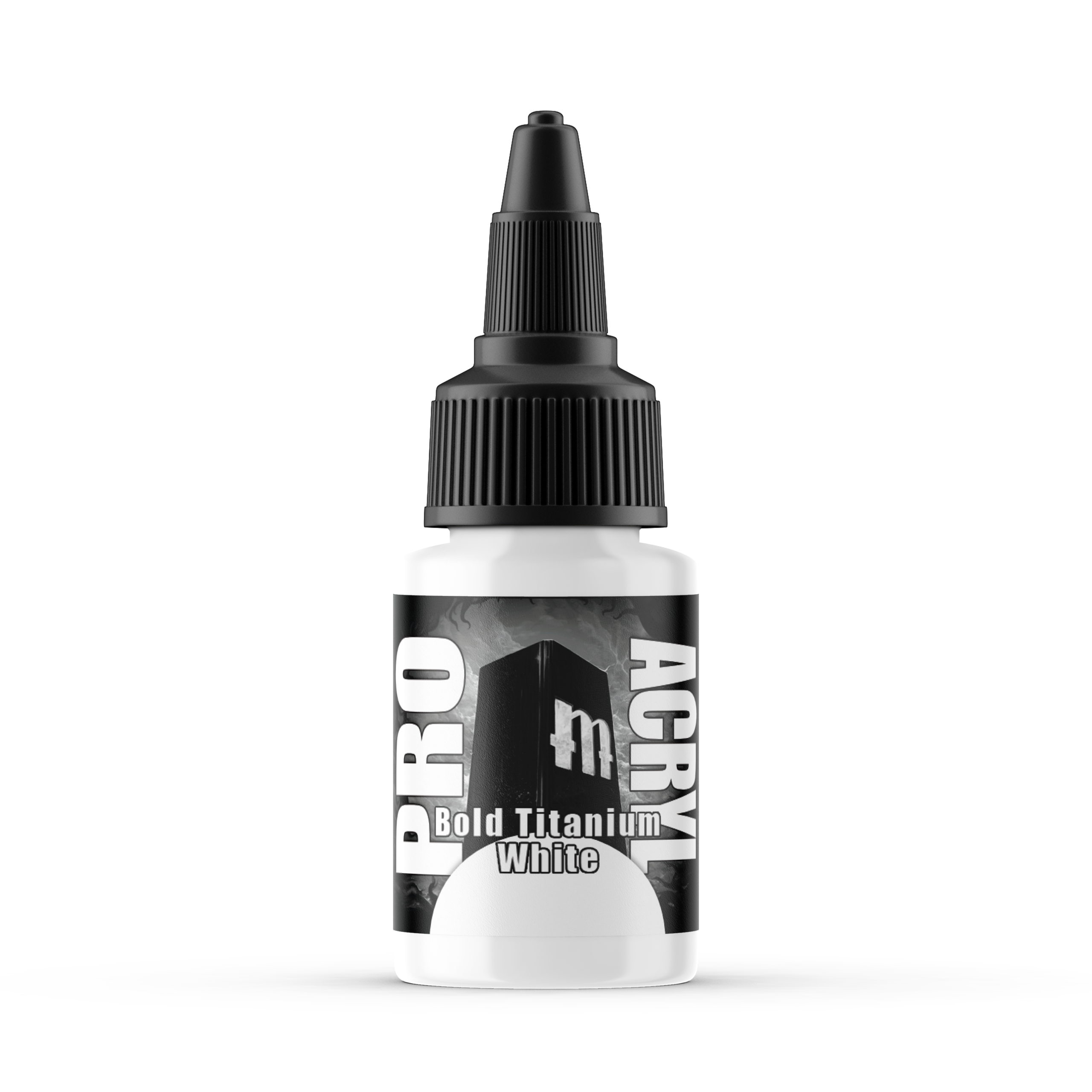 Monument Hobbies: PRO Acryl - 001 Bold Titanium White (22mL)