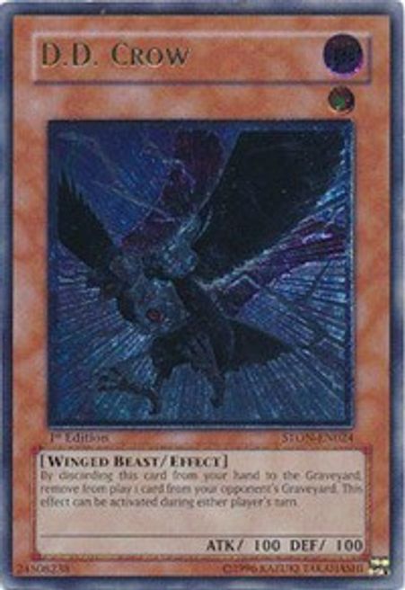 D. D. Crow (STON-EN024) Ultimate Rare (Heavy Play)