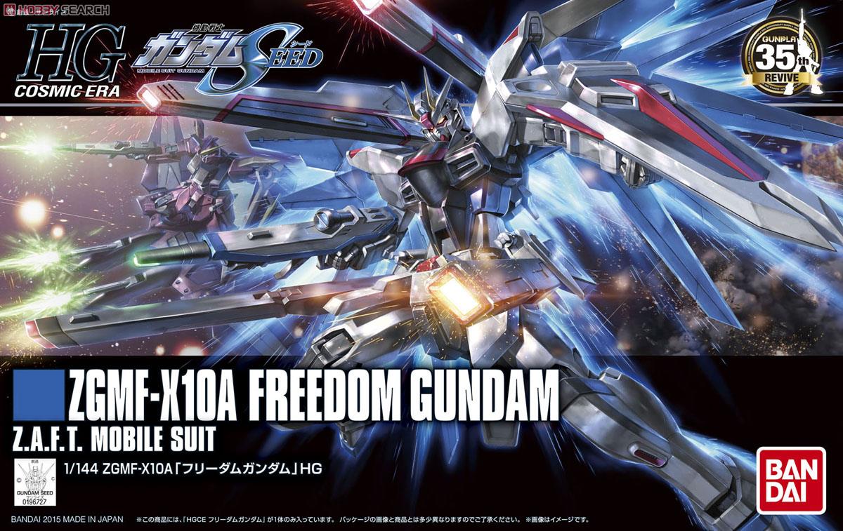 1/100 (HG-CE): Gundam SEED - #192 ZGMF-X10A Freedom Gundam Z.A.F.T. Mo