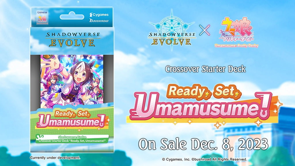 Shadowverse Evolve: Crossover Starter Deck 01 - Ready! Set! Umamusume!
