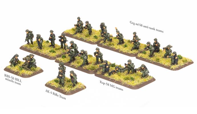 Flames of War: Team Yankee WW3: Swedish (TSW702) - Armoured Rifle Plat