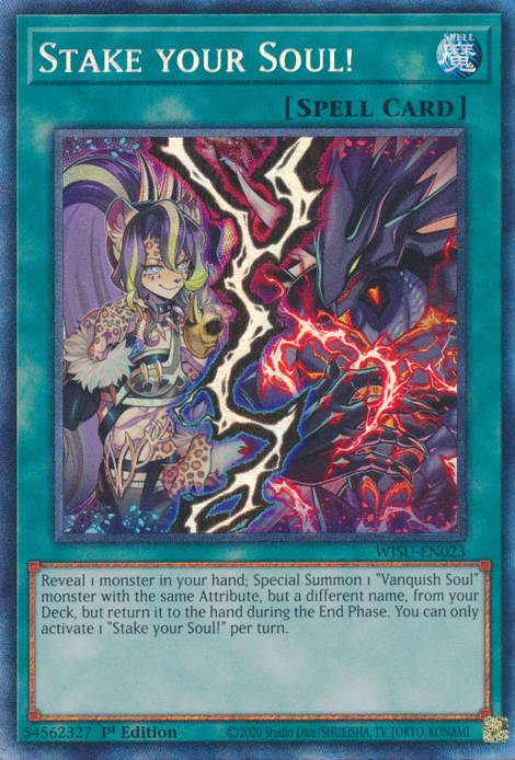 Stake your Soul! (CR) (WISU-EN023) Collector's Rare - Near Mint 1st Ed