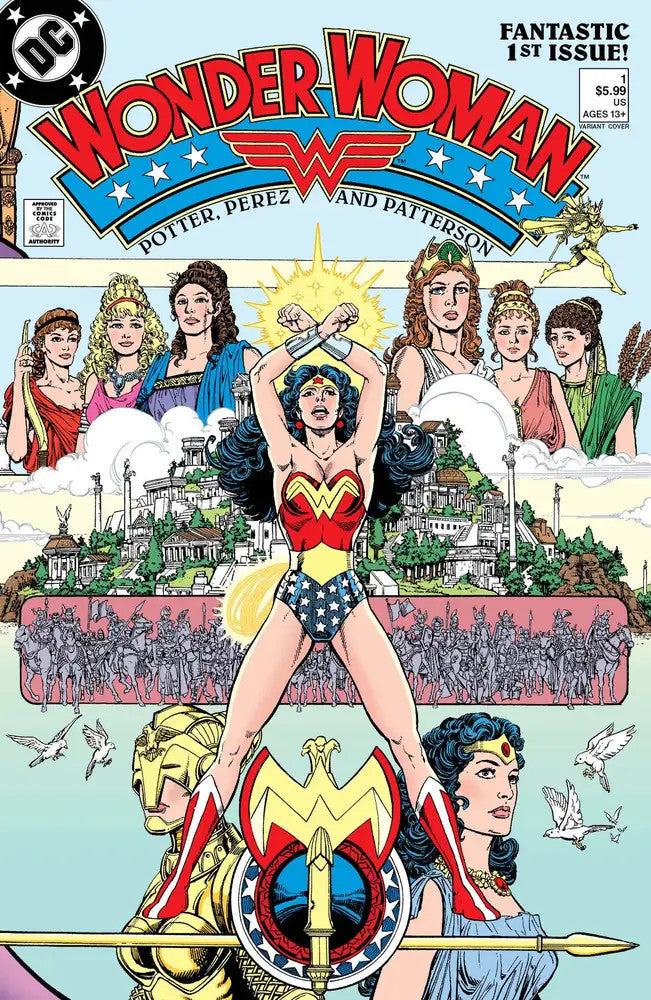 WONDER WOMAN (1987) #1 FACSIMILE EDITION (2023 EDITION) CVR C GEORGE P