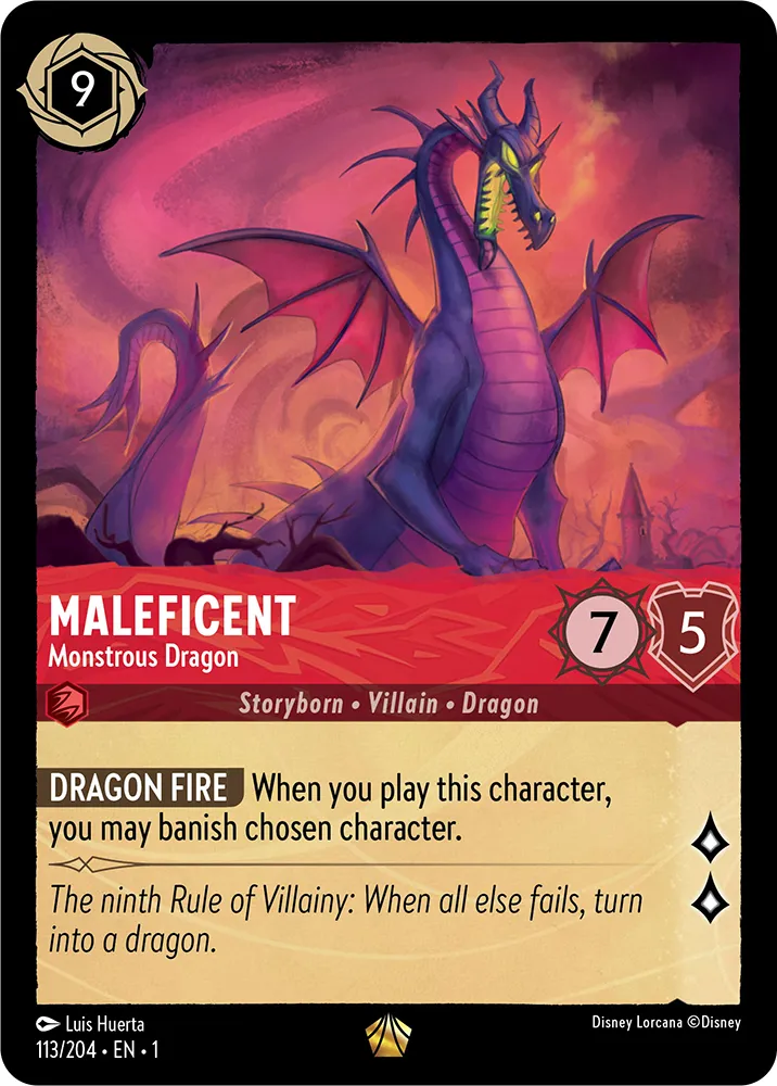 Maleficent - Monstrous Dragon (The First Chapter 113/204) Legendary -