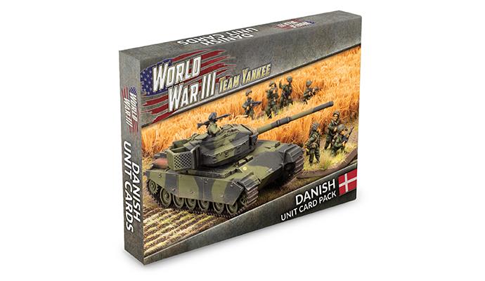 Flames of War: Team Yankee WW3: Nordic Forces (WW3-08D) - Unit Cards: