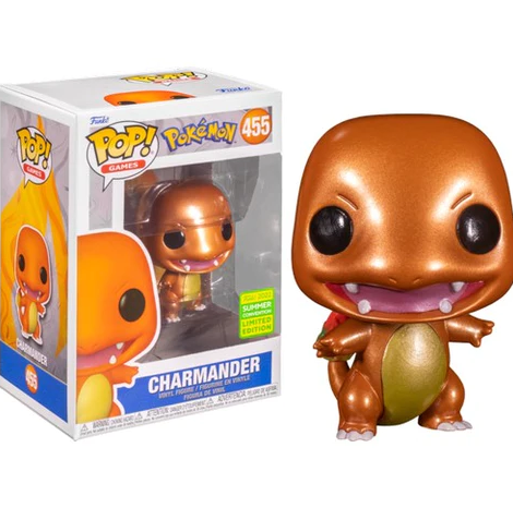 POP Figure: Pokemon #0455 - Charmander (Funko 2022 Summer Convention L