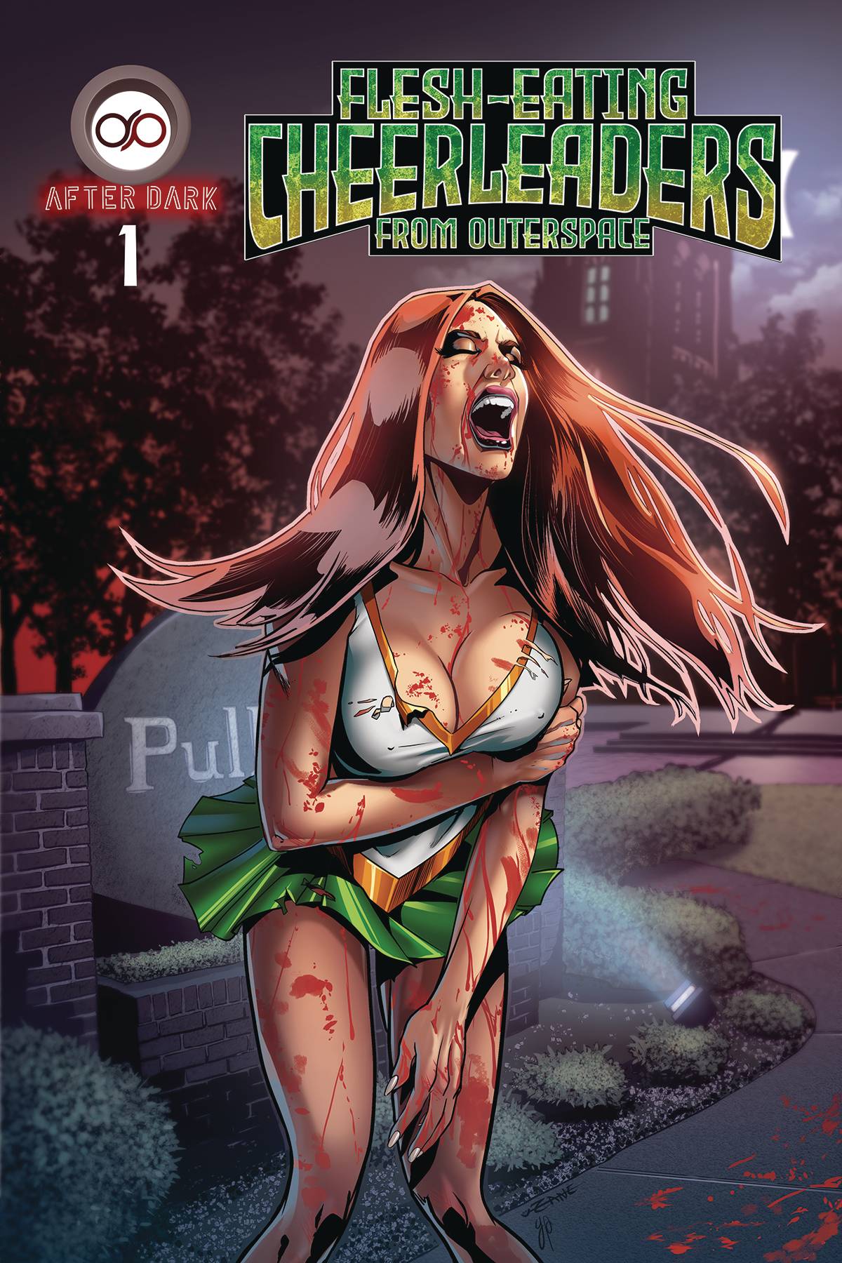 FLESH EATING CHEERLEADERS FROM OUTER SPACE #1 (MR)