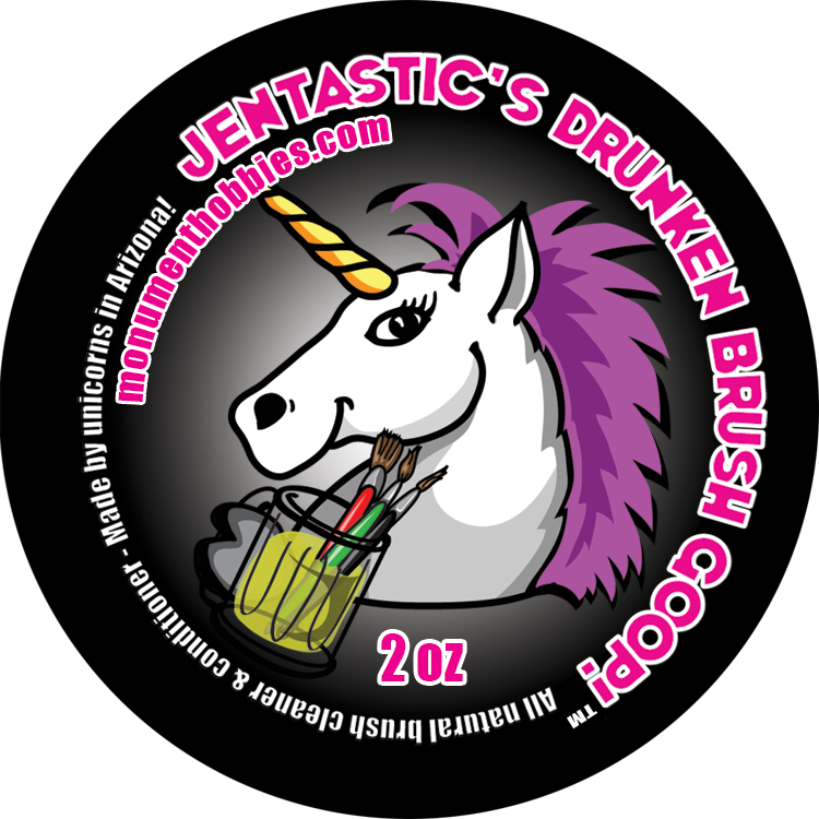 Monument Hobbies: Jentastic's Drunken Brush Goop! (2oz)