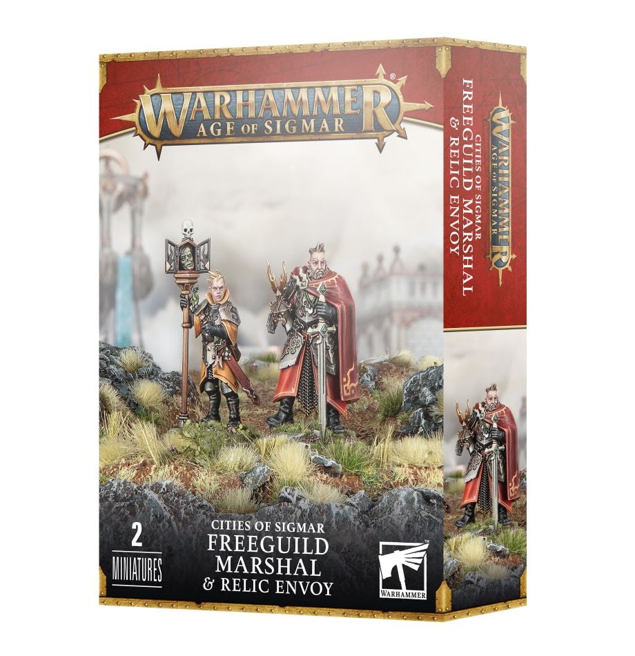 Age of Sigmar: Cities of Sigmar - Freeguild Marshal & Relic Envoy (GW