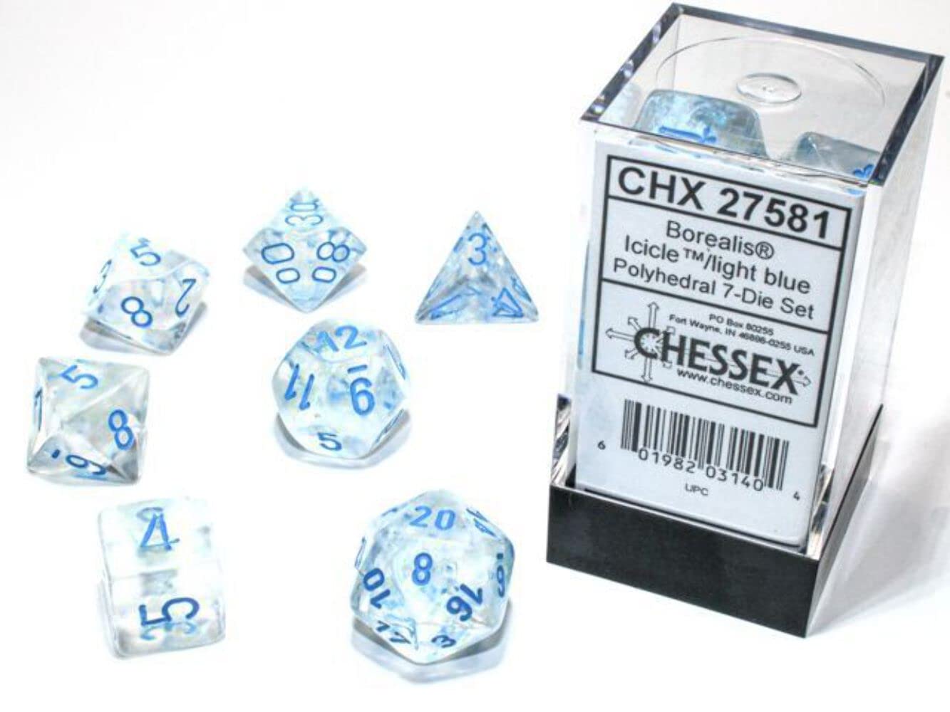 CHX27581: Borealis - Poly Set Icicle/Light Blue(Luminary)