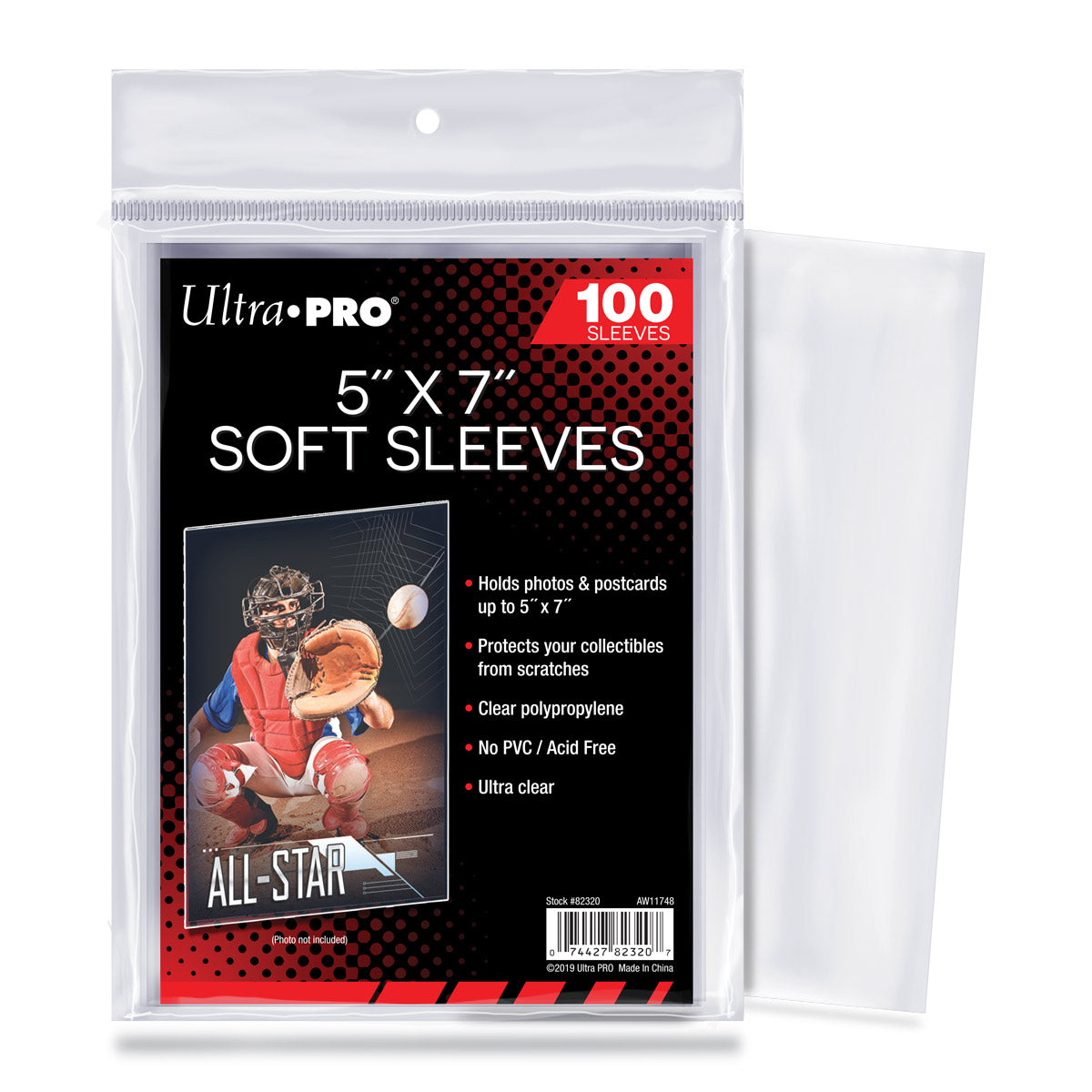 Ultra-PRO: Soft Sleeves - 5" X 7"