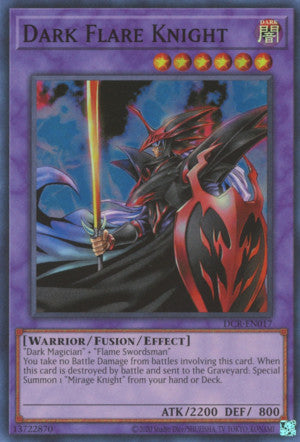 Dark Flare Knight (DCR-EN017 (c) 2020 25th Anniversary) Super Rare - N