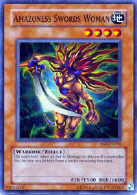 Amazoness Swords Woman (DR1-EN116) Secret Rare
