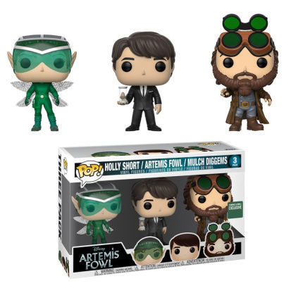 POP Figure Box Set: Artmeis Fowl - Holly Short / Artemis Fowl/ Mulch D