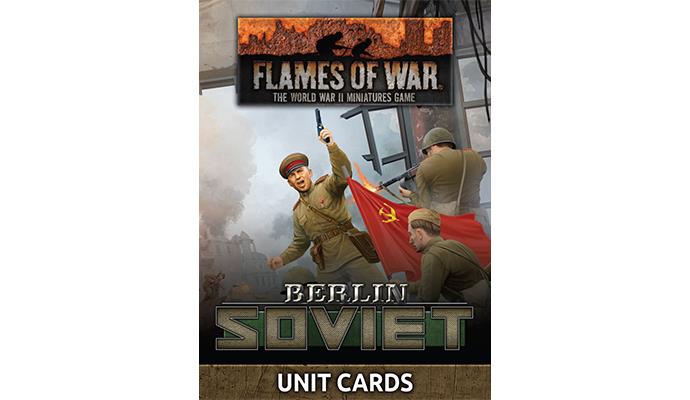 Flames of War: WWII: Unit Card Pack (FW274U) - Berlin: Soviet