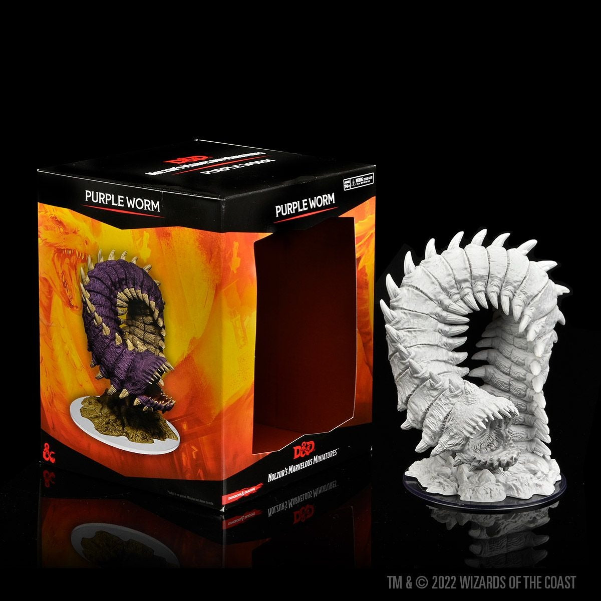 D&D: Nolzur's Marvelous Miniatures - Purple Worm (90530)
