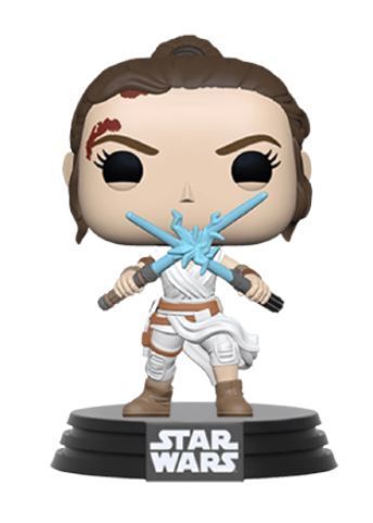 POP Figure: Star Wars Rise of Skywalker #0434 - Rey with two lightsabe